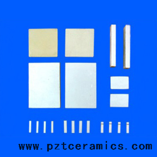 Piezoelectric Ceramic Rectangle Component Piezoceramic الشركة المصنعة